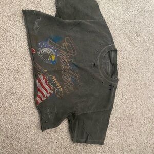 Fender Graphic Tee - Distressed Black